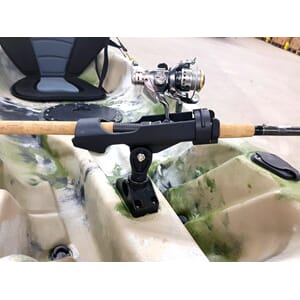 Stangholder for kajakkfiske